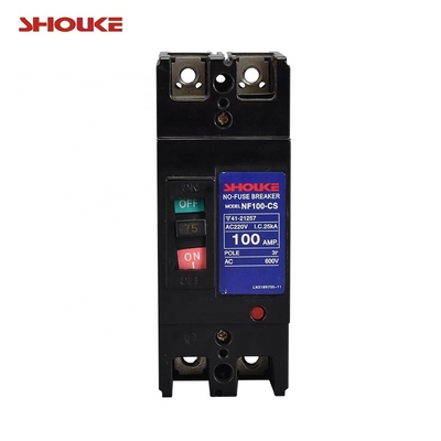 NF100-CS 2P 100A MCCB Molded Case Circuit Breaker NF100-CS