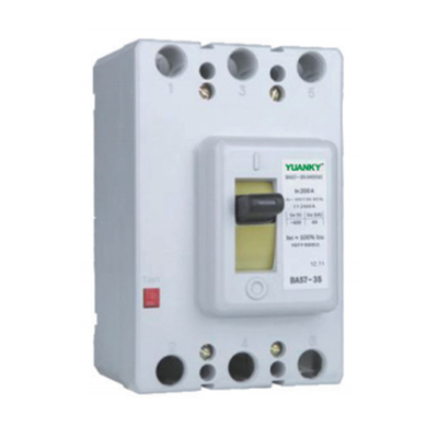 Tipo interruptor moldado proteção do OEM Rússia da fábrica de MCCB do caso da tensão de HW-BA57 400V 690V